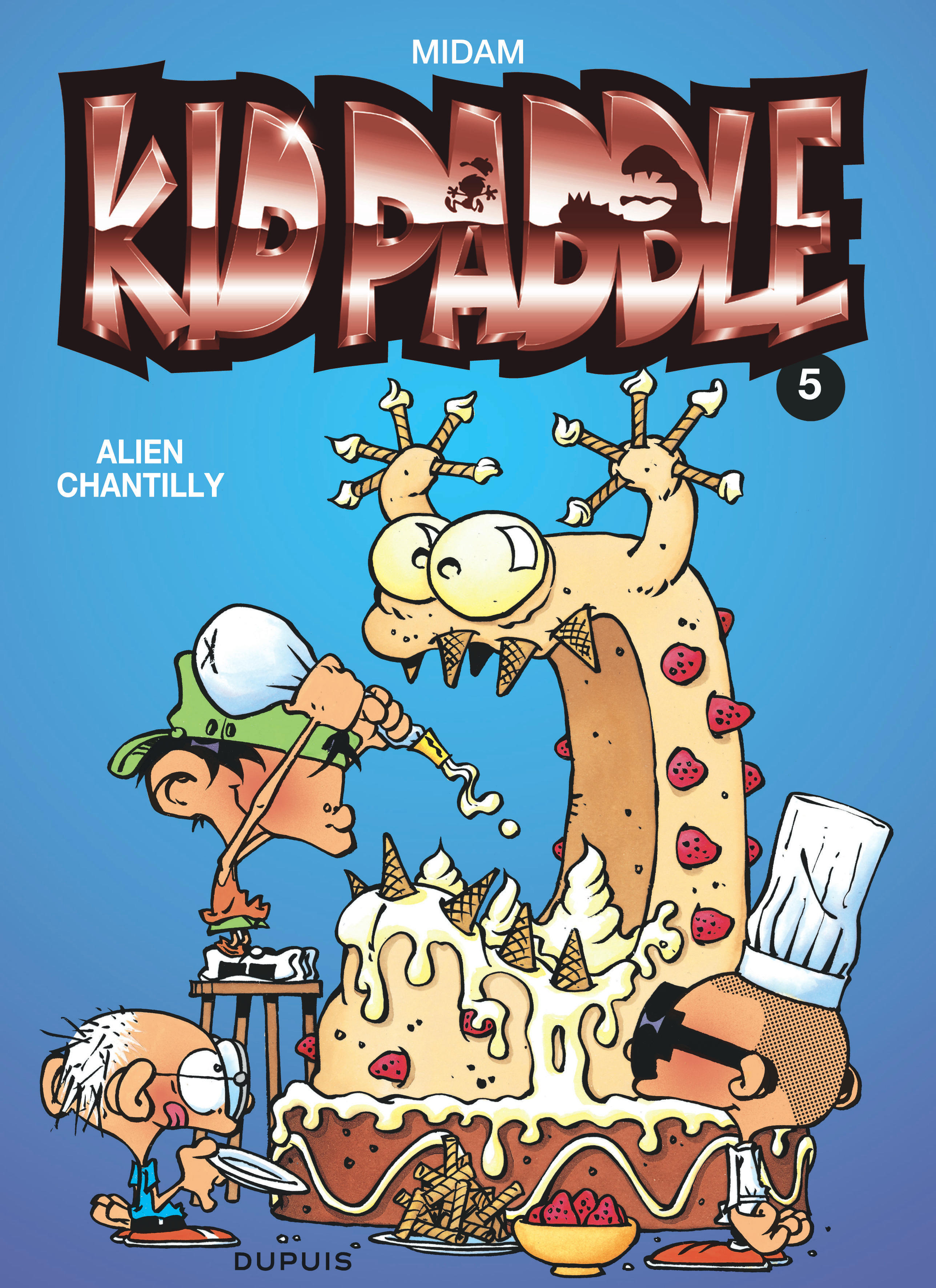 Kid Paddle – Tome 5 – Alien chantilly - couv
