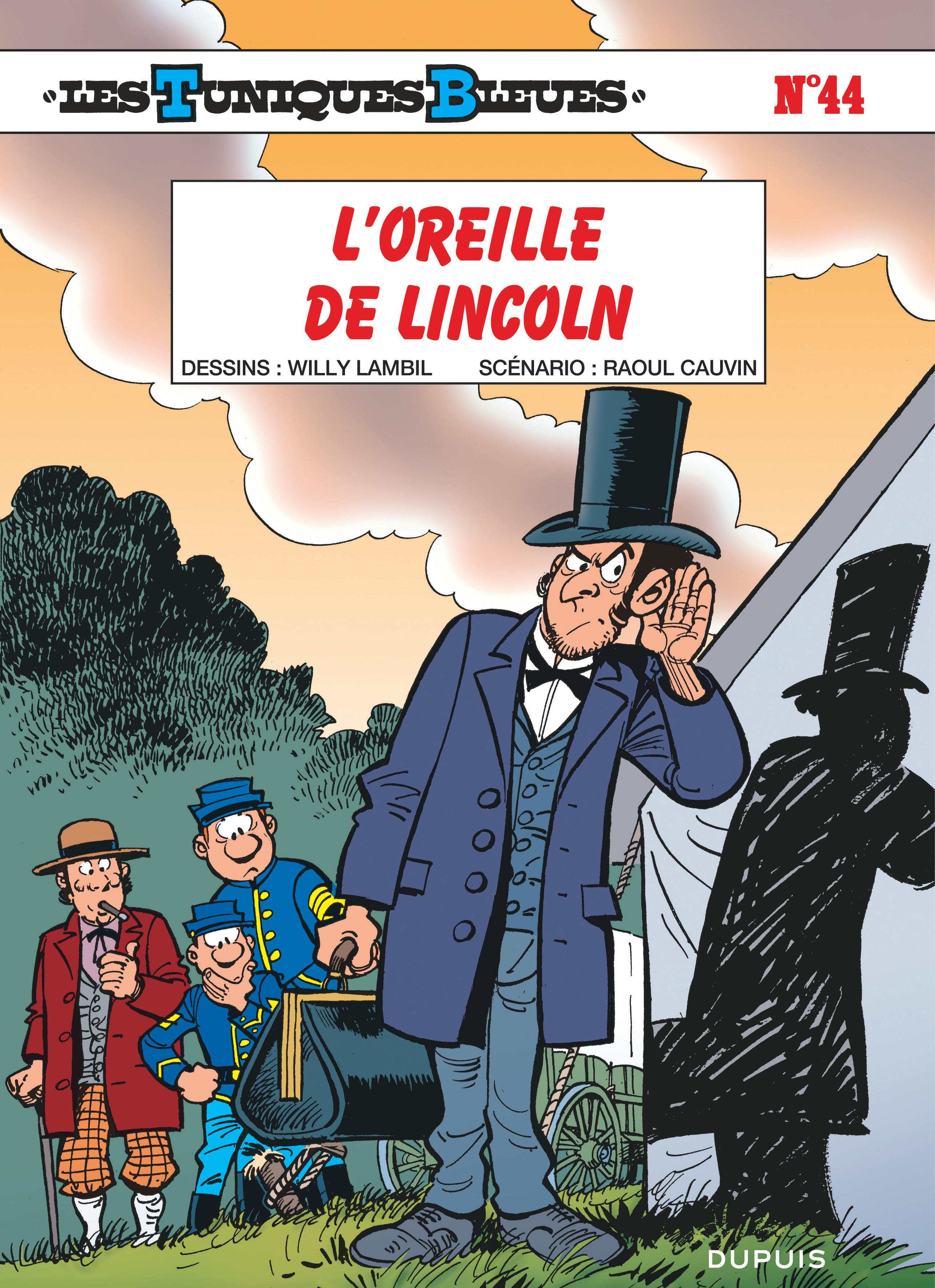 Les Tuniques Bleues – Tome 44 – L'Oreille de Lincoln - couv