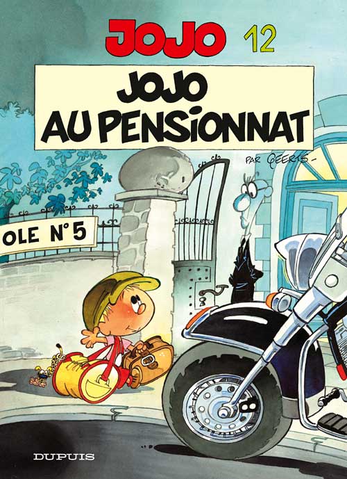 Jojo au pensionnat - couv