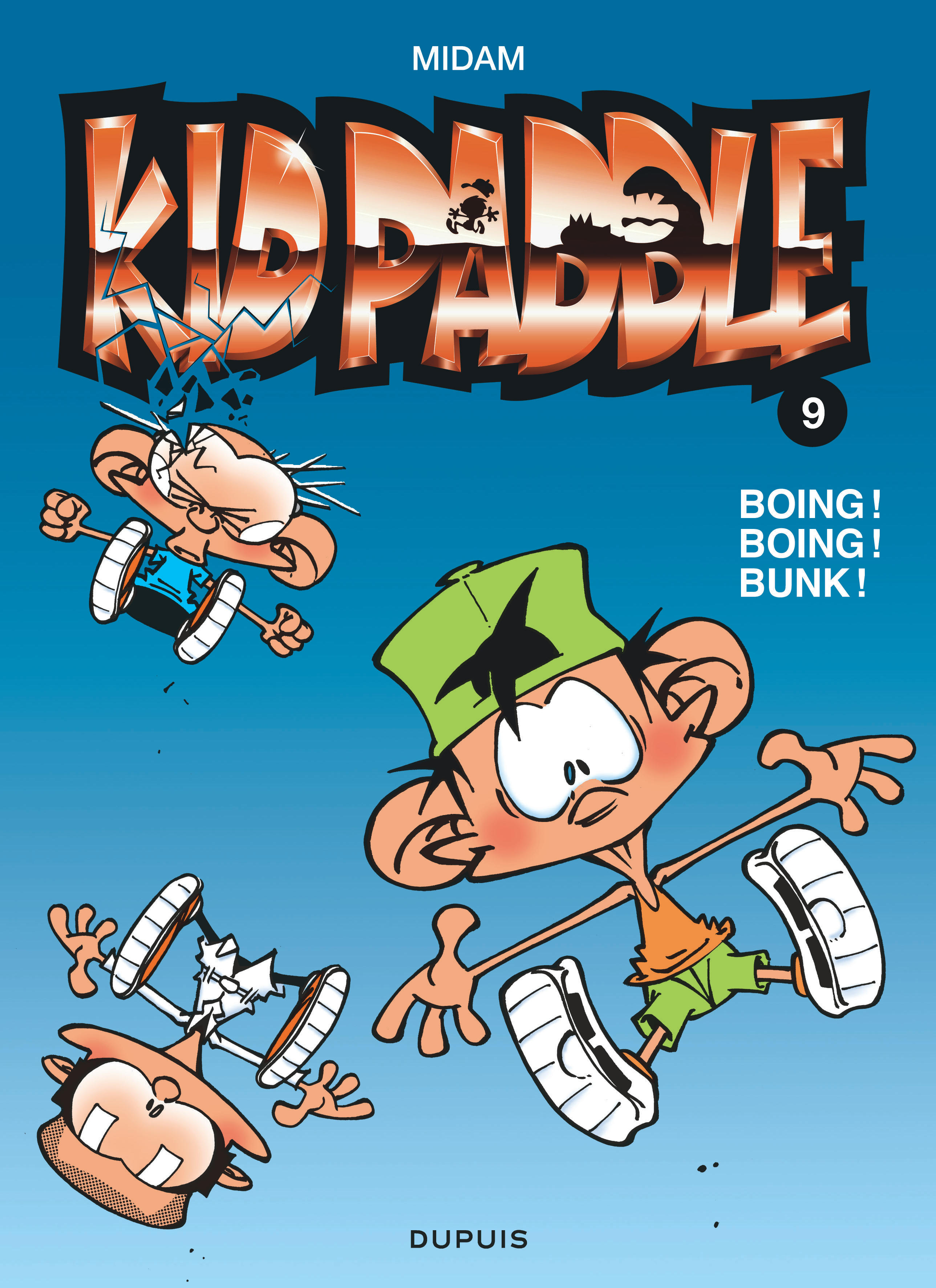 Kid Paddle – Tome 9 – Boing ! Boing ! Bunk ! - couv
