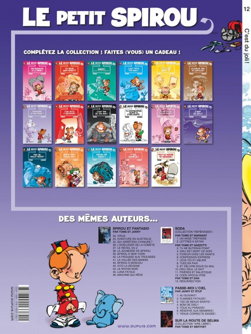 Le Petit Spirou – Tome 12 – C'est du joli ! - 4eme