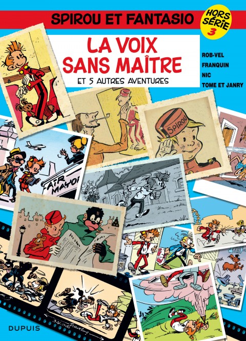 Spirou et Fantasio - Hors-série – Tome 3 – La Voix sans maître (et 5 autres aventures) - couv