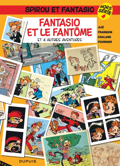 Spirou et Fantasio - Hors-série – Tome 4 – Fantasio et le fantôme (et 4 autres aventures) - couv