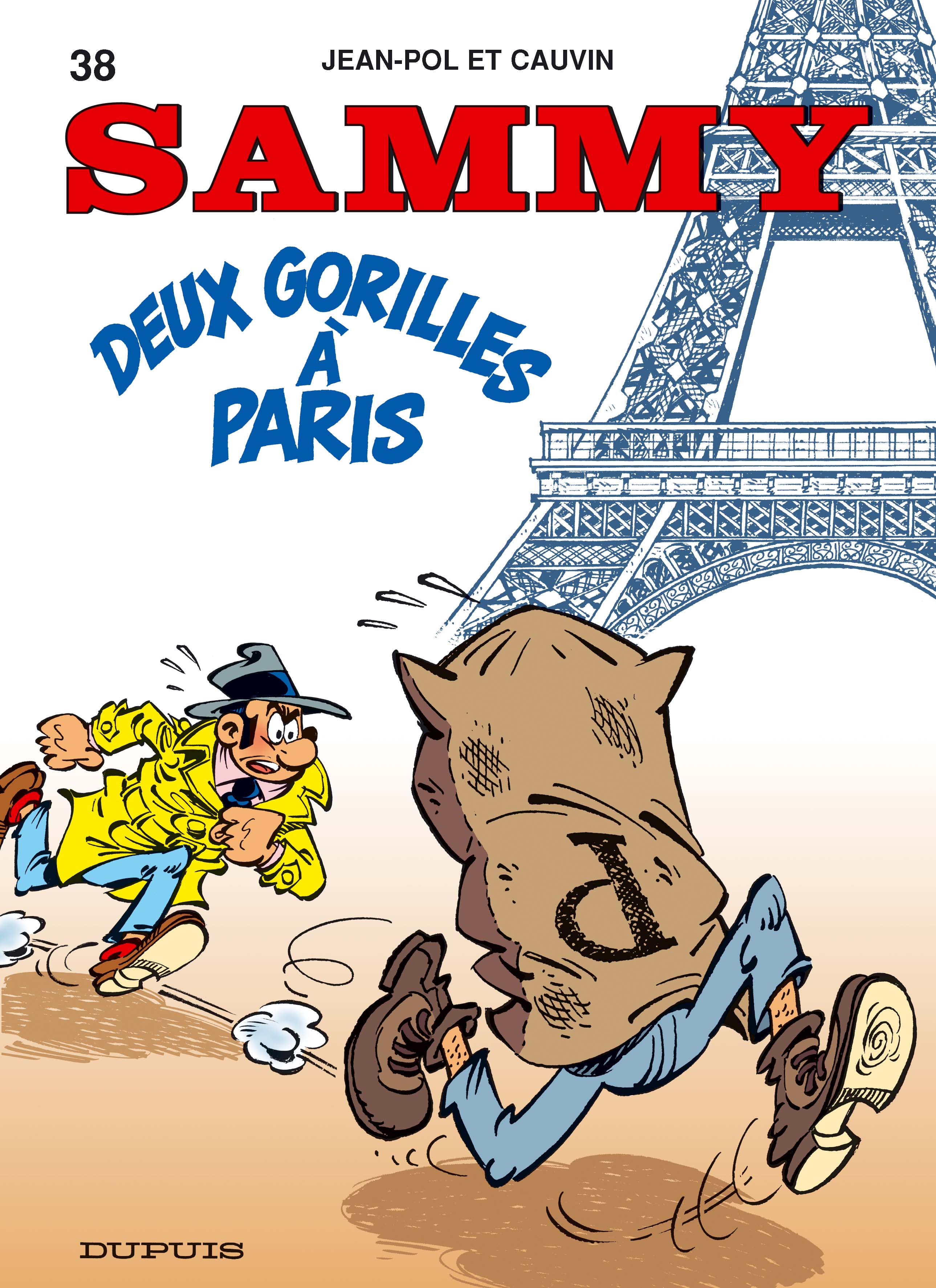 Sammy – Tome 38 – Deux gorilles à Paris - couv