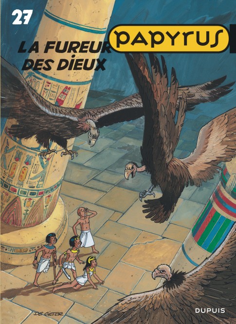 Papyrus – Tome 27 – La Fureur des dieux - couv