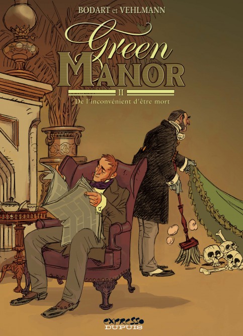 Green Manor – Tome 2 – De l'inconvénient d'être mort - couv