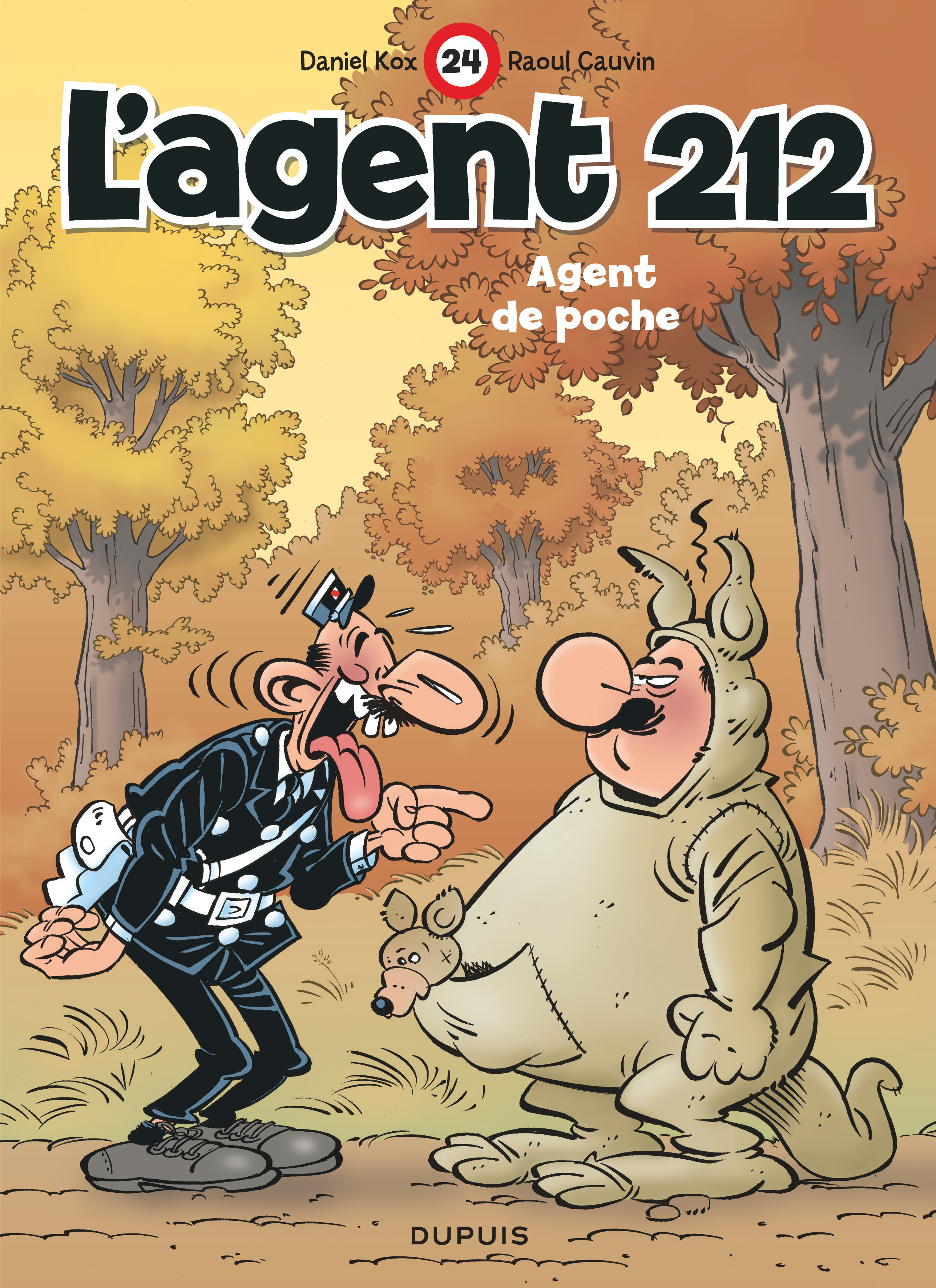 L'agent 212 – Tome 24 – Agent de poche - couv