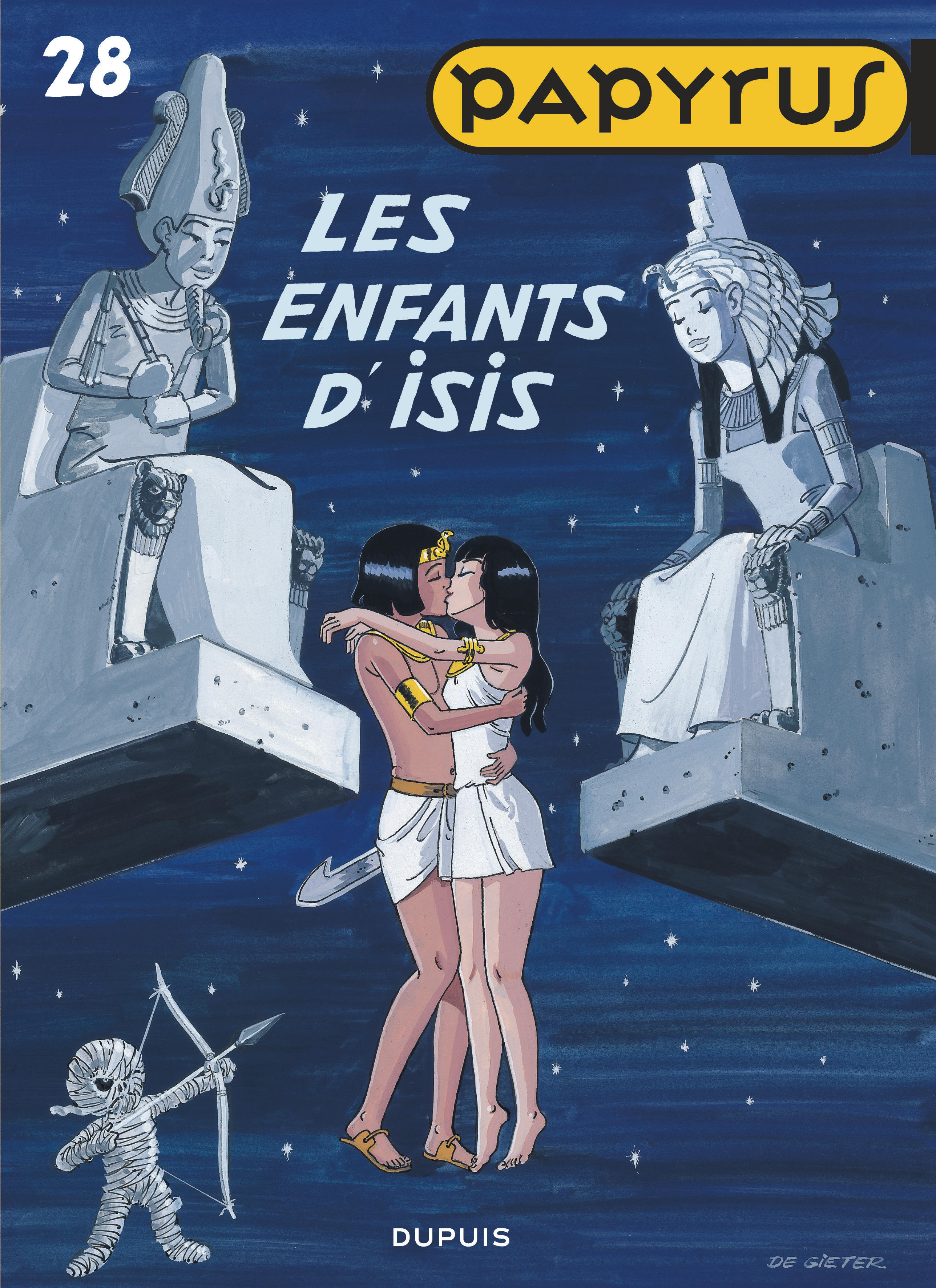 Papyrus – Tome 28 – Les enfants d'Isis - couv