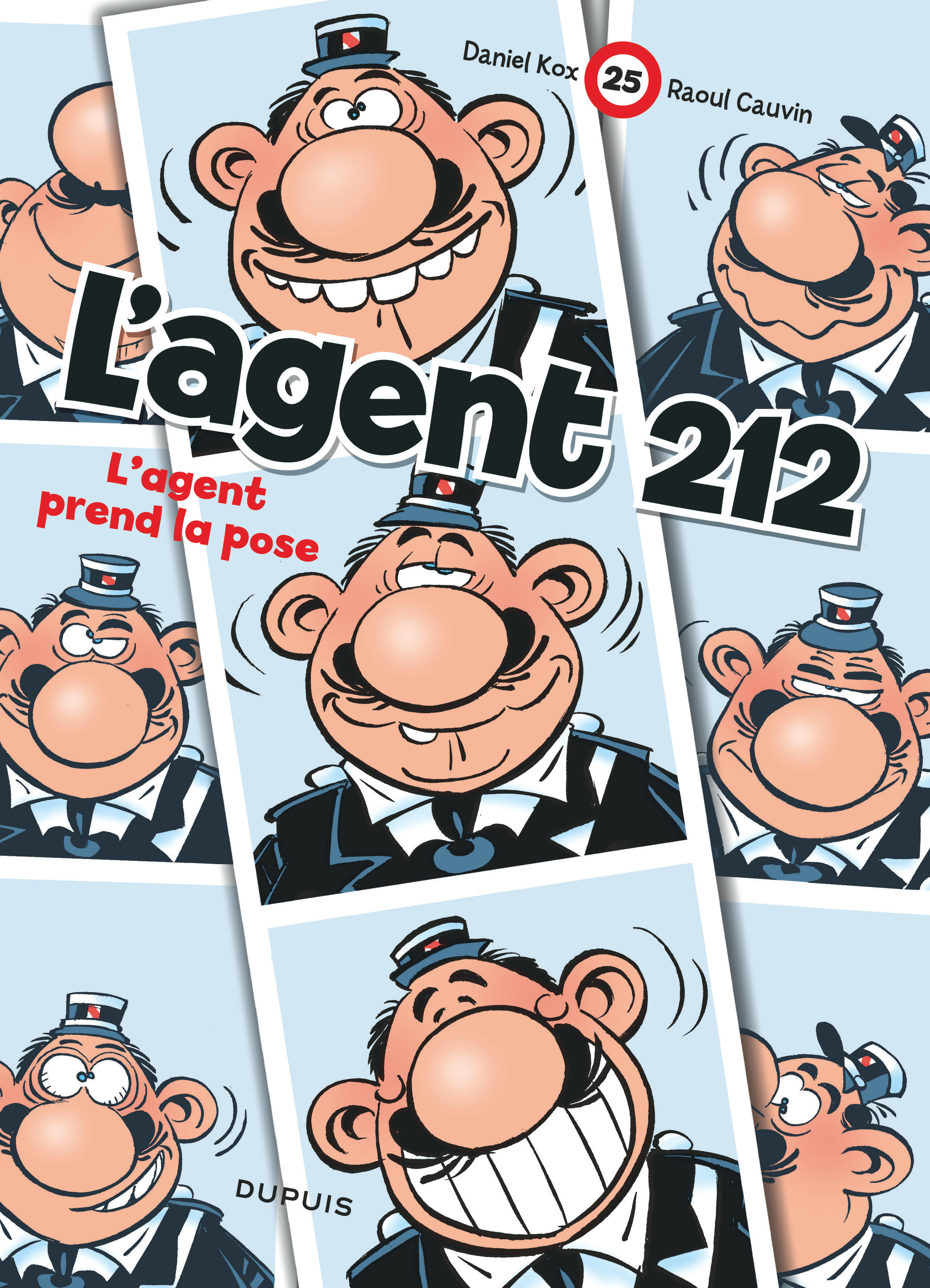 L'agent prend la pose - couv