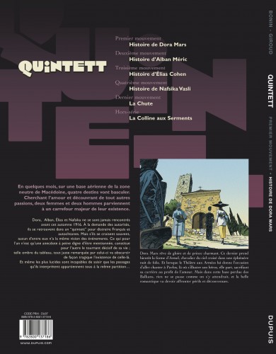 Quintett – Tome 1 – Histoire de Dora Mars - tome 1/5 - 4eme