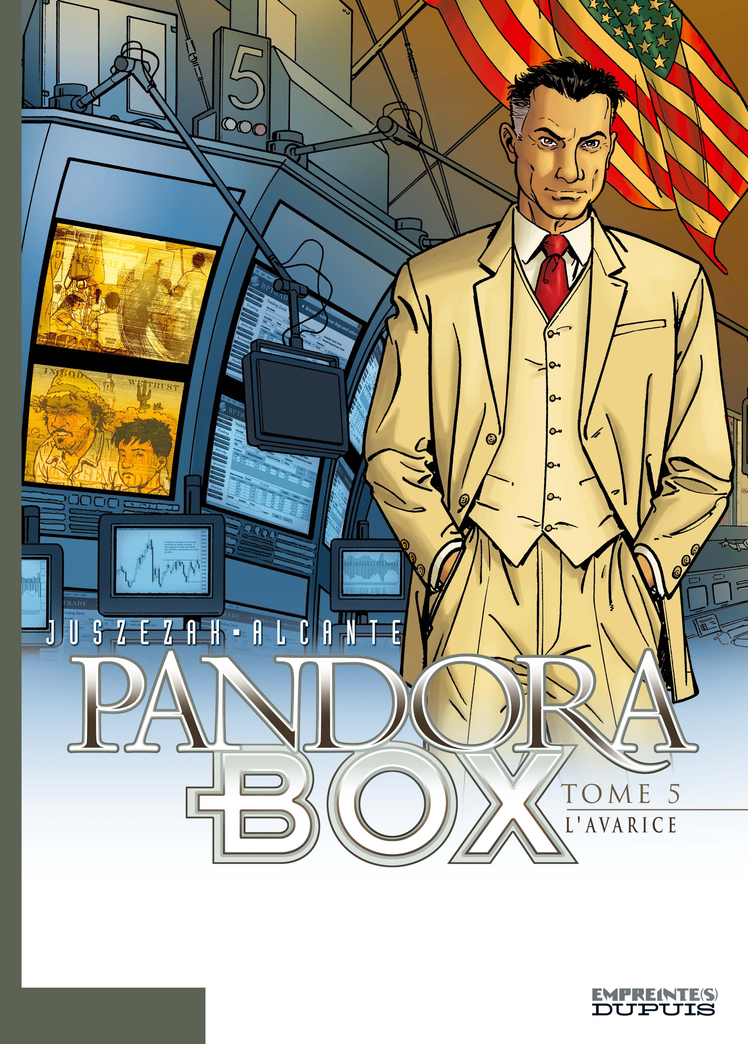 Pandora Box – Tome 5 – L'avarice - tome 5/8 - couv