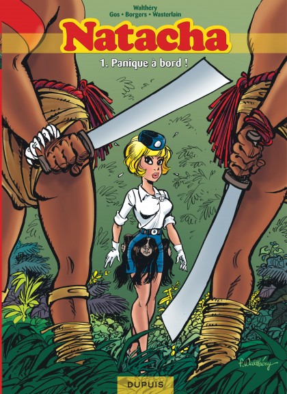 Natacha - L'intégrale Tome 1 - Panique à bord