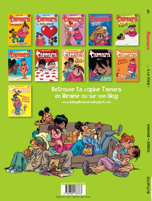 Tamara – Tome 5 – ... À la folie ! - 4eme