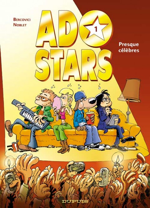 Adostars – Tome 1 – Presque célèbres - couv