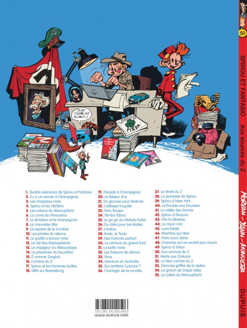 Spirou et Fantasio – Tome 50 – Aux sources du Z - 4eme