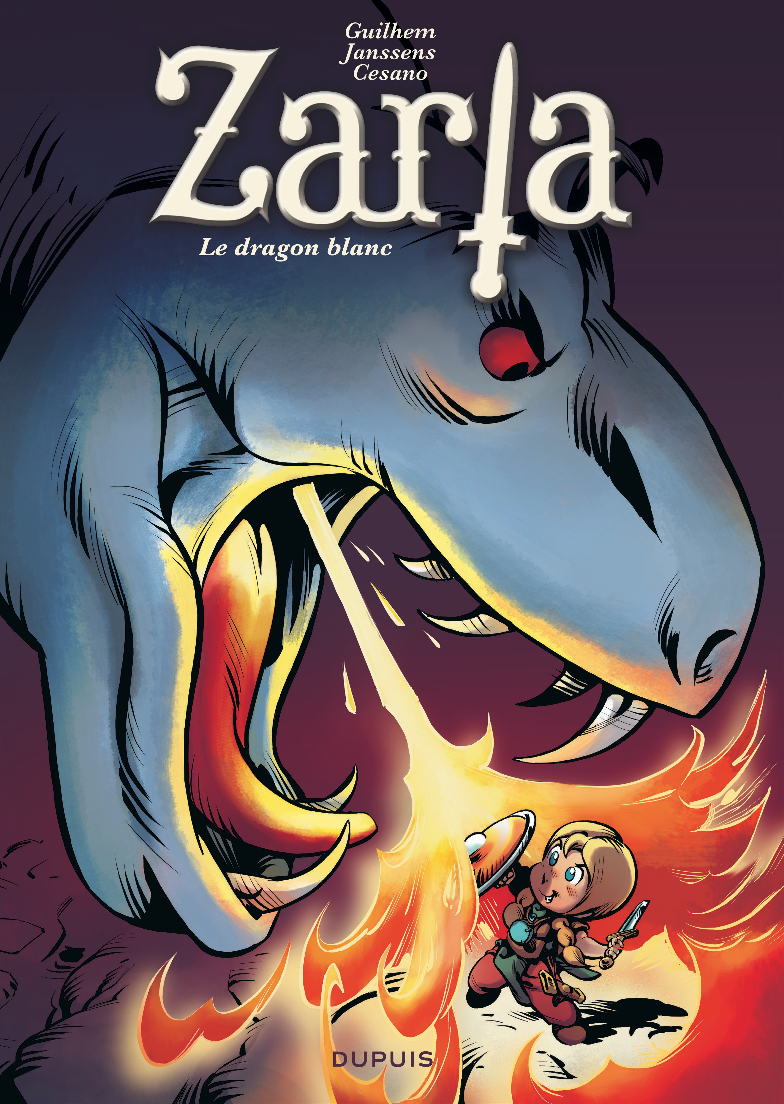 Zarla – Tome 2 – Le dragon blanc - couv