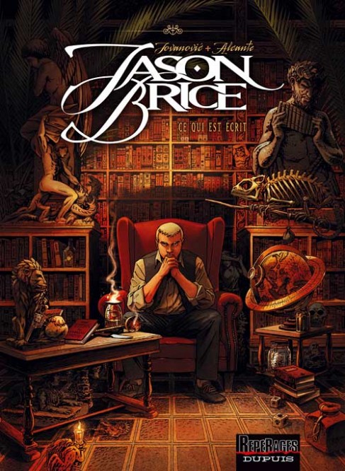 Jason Brice – Tome 1 – Ce qui est écrit - couv