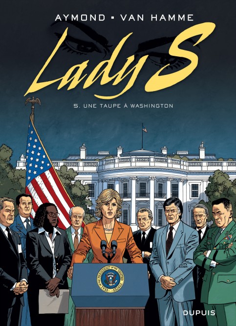 Lady S – Tome 5 – Une taupe à Washington - couv