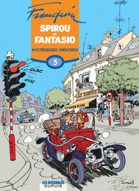 Spirou et Fantasio - L'intégrale – Tome 5 – Mystérieuses créatures - couv