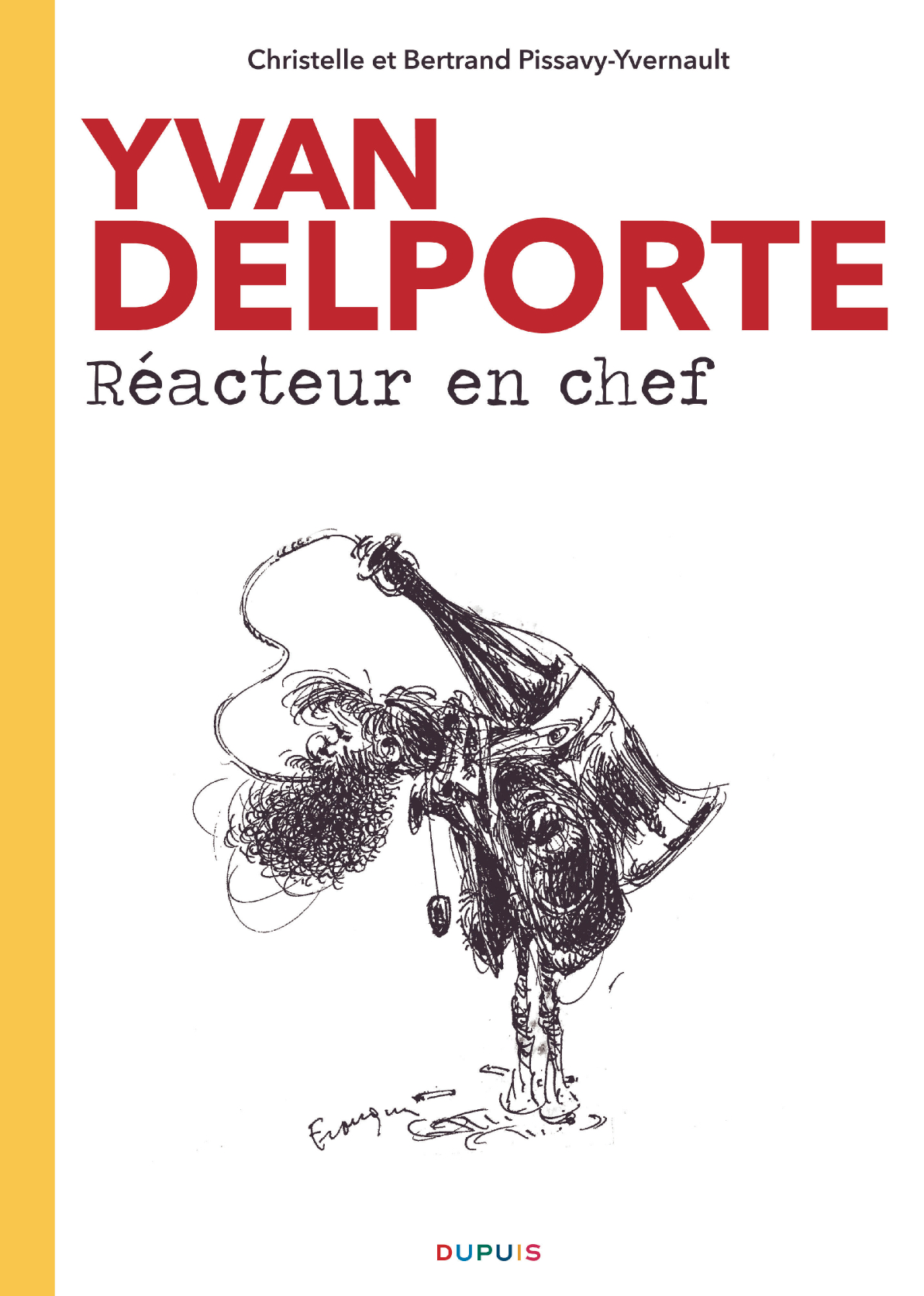 Yvan Delporte, Réacteur en chef - couv