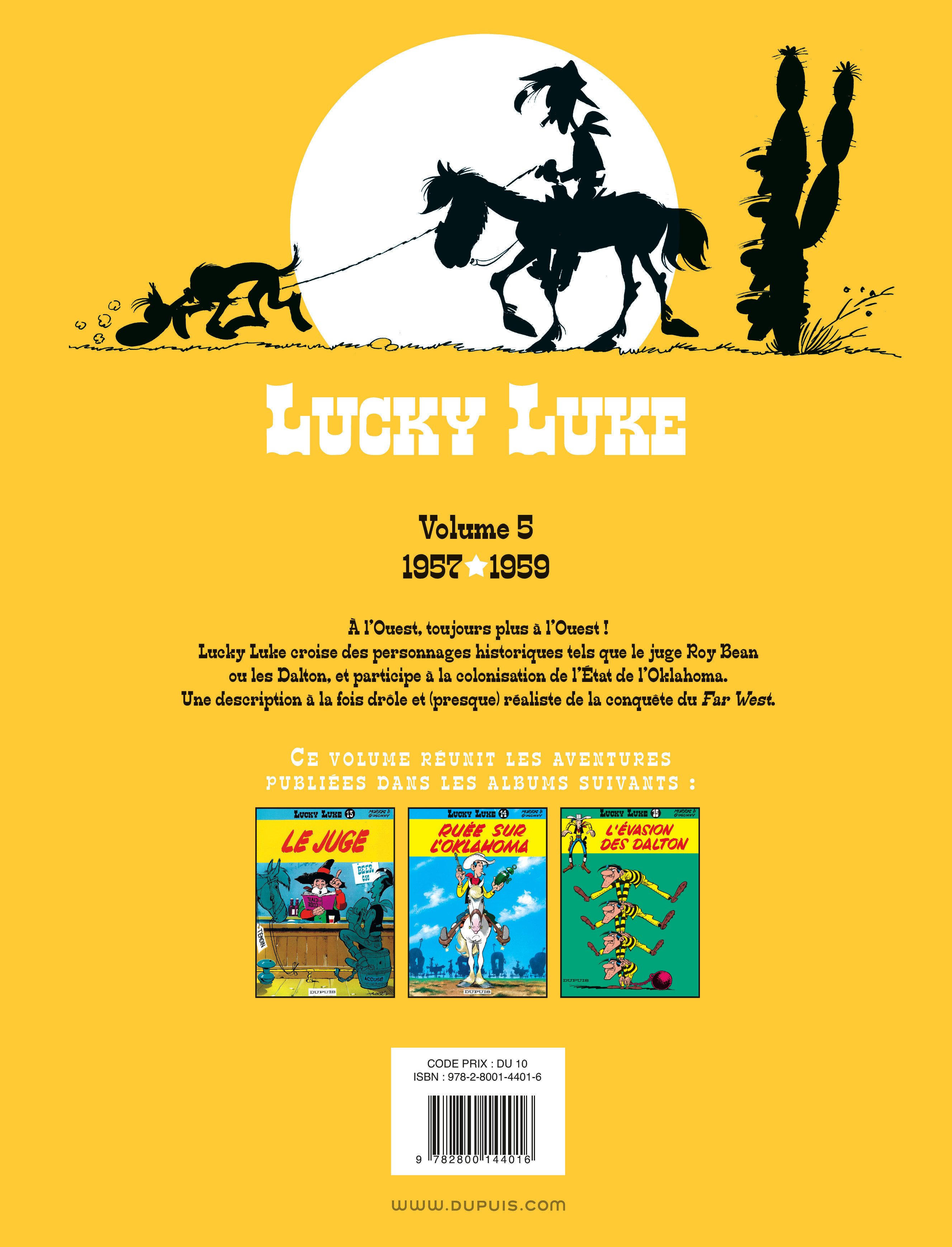 Lucky Luke - L'Intégrale – Tome 5 - 4eme