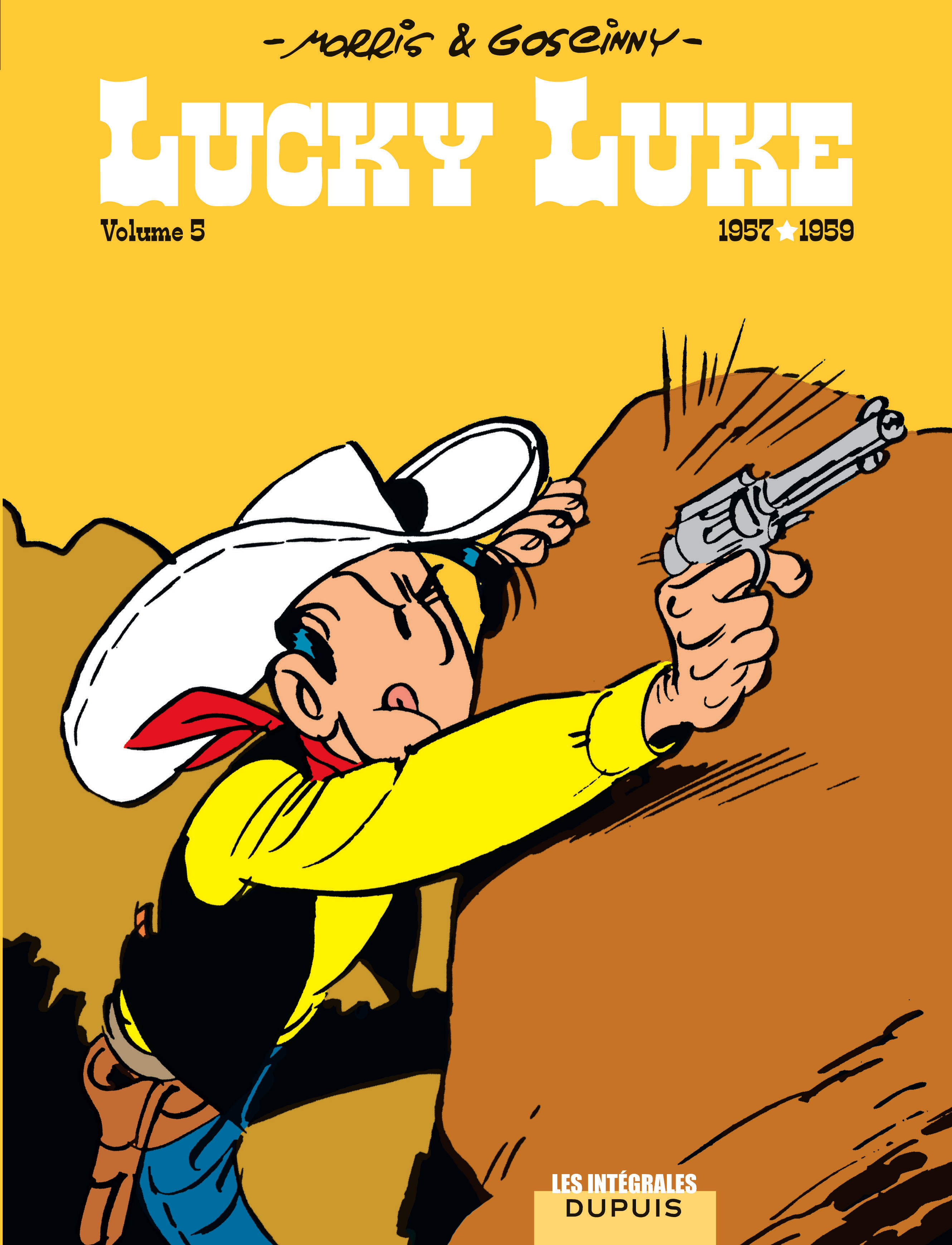 Lucky Luke - L'Intégrale – Tome 5 - couv