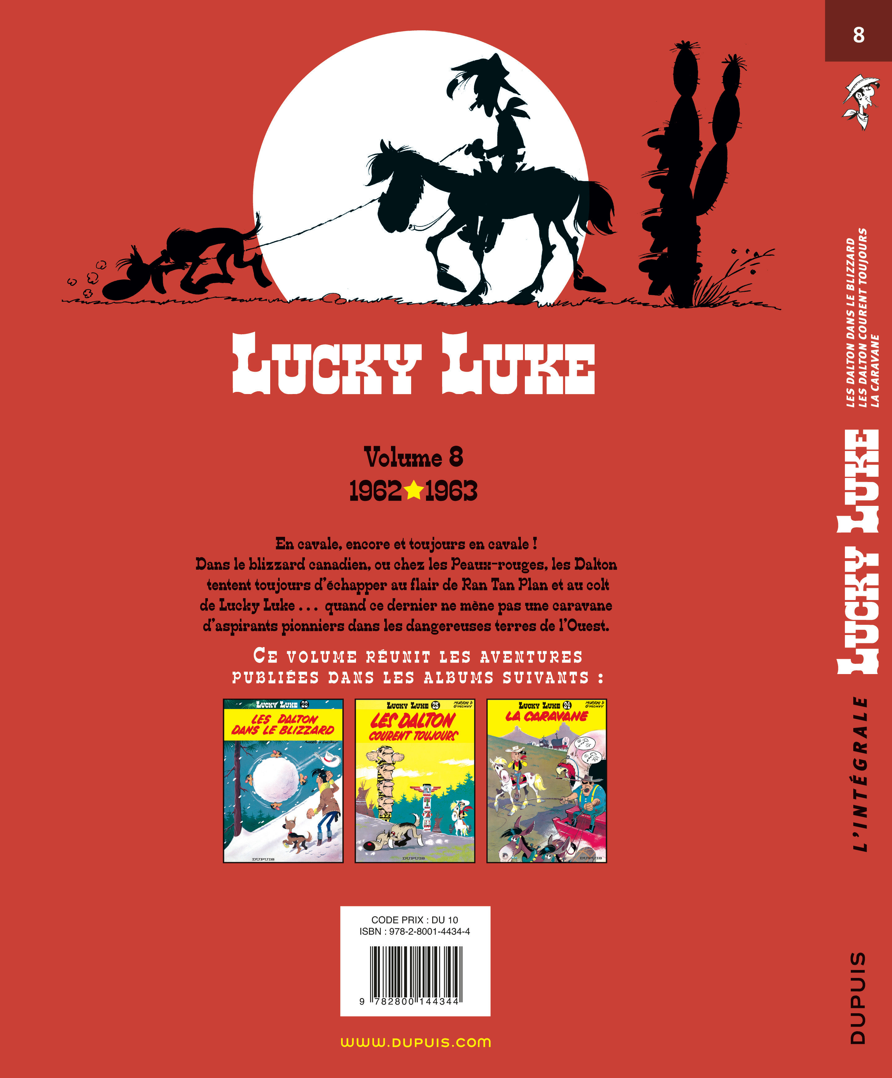 Lucky Luke - L'Intégrale – Tome 8 - 4eme