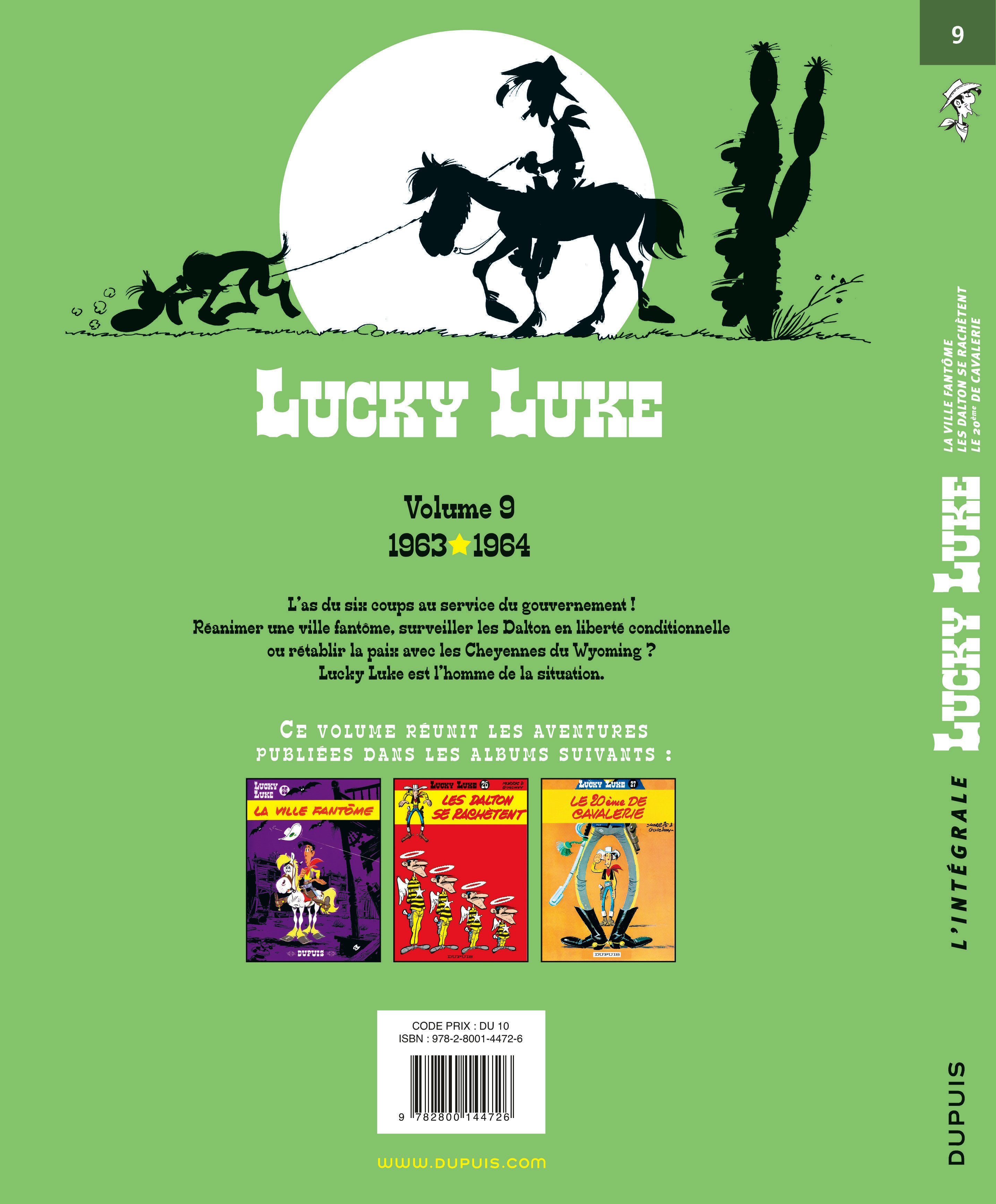 Lucky Luke - L'Intégrale – Tome 9 - 4eme