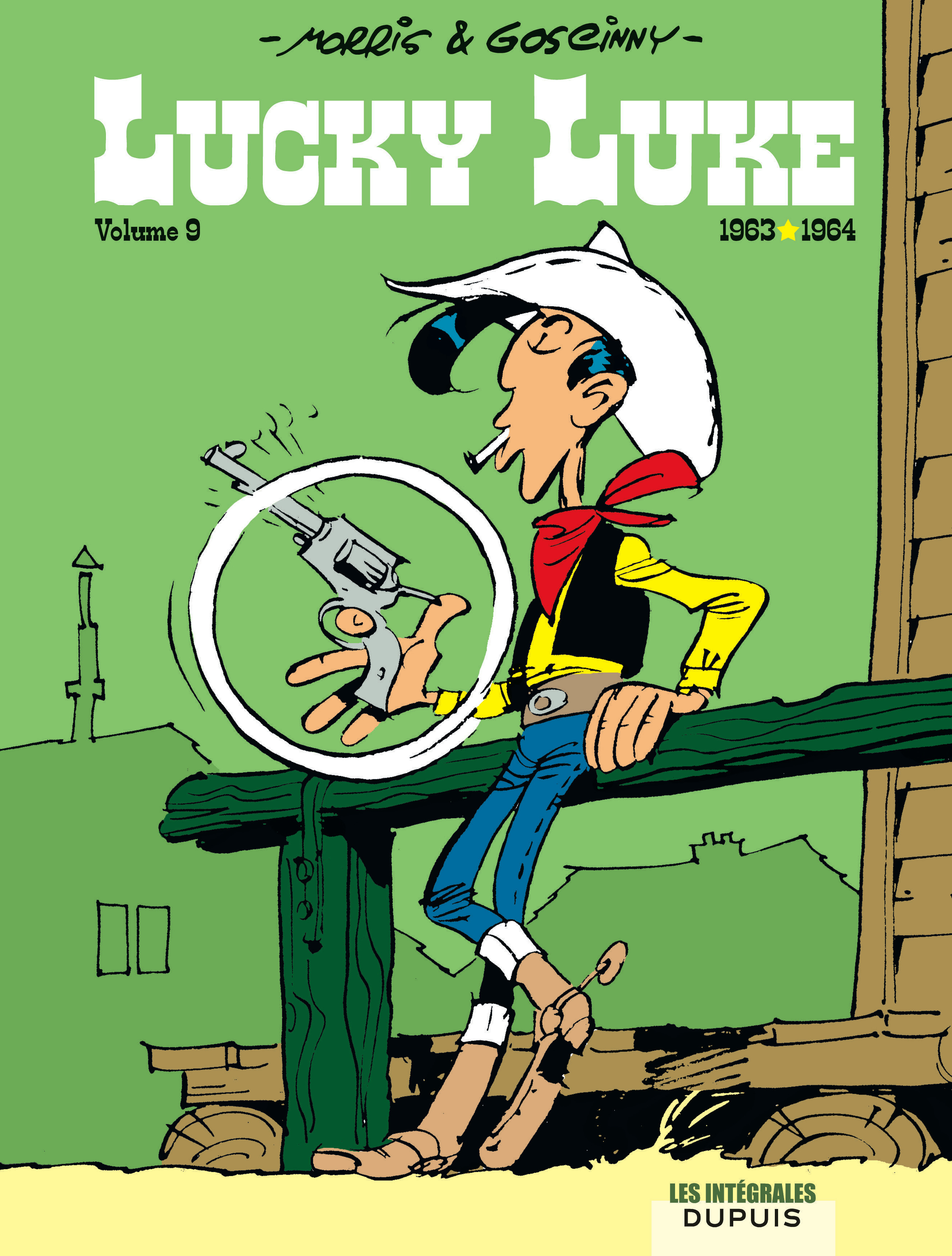 Lucky Luke - L'Intégrale – Tome 9 - couv