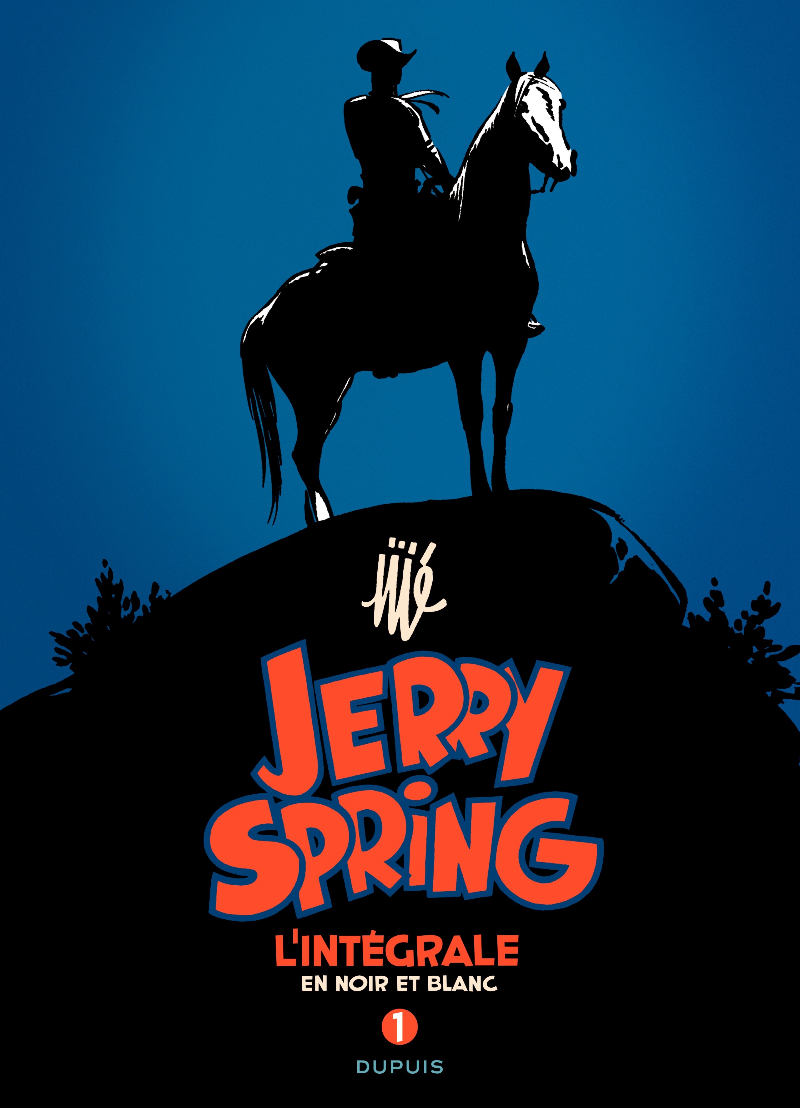 Jerry Spring - L'Intégrale – Tome 1 - couv