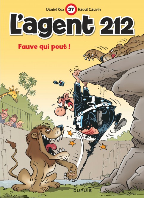 L'agent 212 – Tome 27 – Fauve qui peut ! - couv