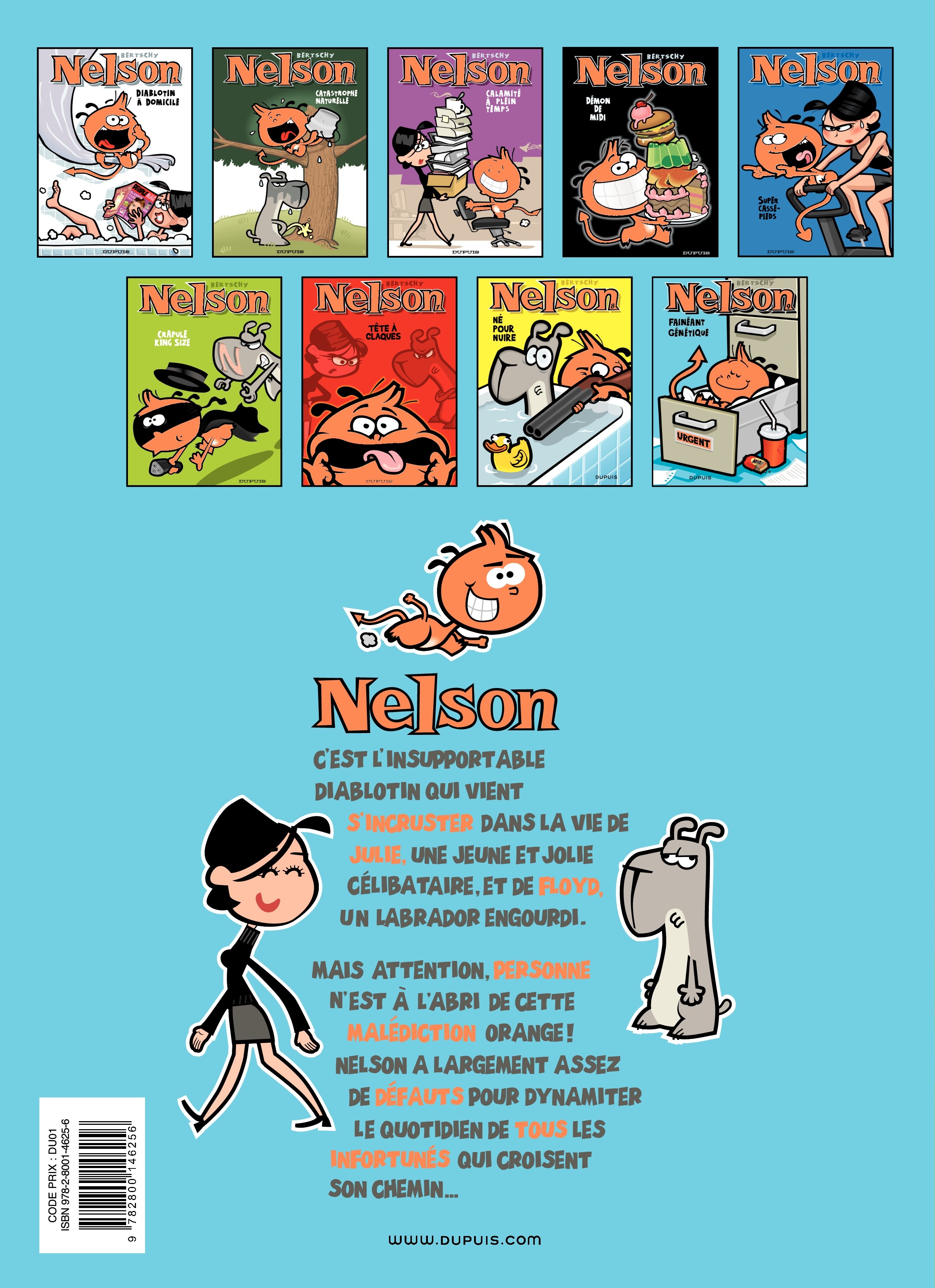 Nelson – Tome 9 – Fainéant génétique - 4eme