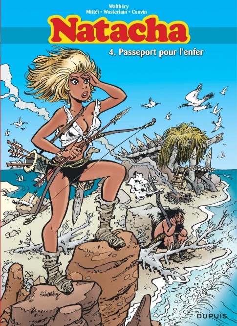 Natacha - L'intégrale – Tome 4 – Passeport pour l'enfer - couv