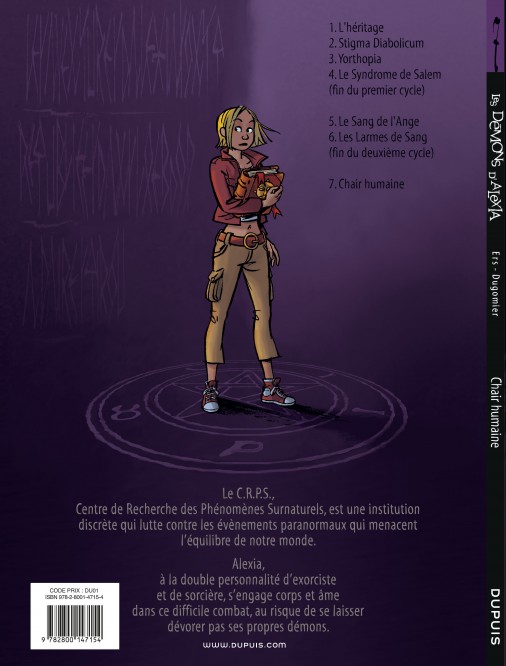 Les Démons d'Alexia – Tome 7 – Chair humaine - 4eme