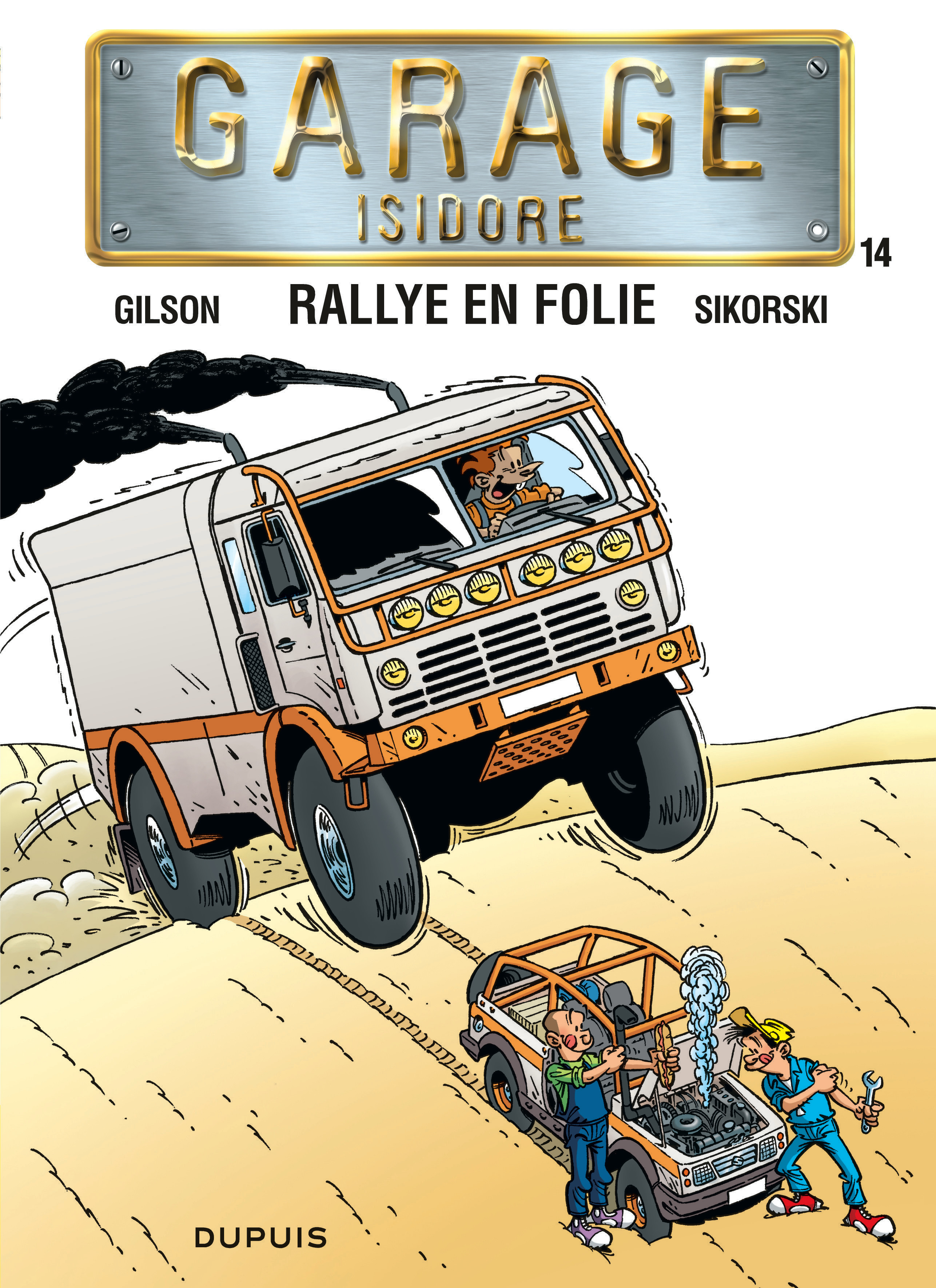 Garage Isidore – Tome 14 – Rallye en folie - couv