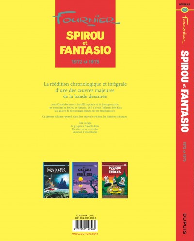 Spirou et Fantasio - L'intégrale – Tome 10 – 1972-1975 - 4eme