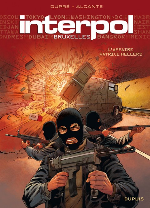 Interpol – Tome 1 – Bruxelles 1, l'affaire Patrice Hellers - couv