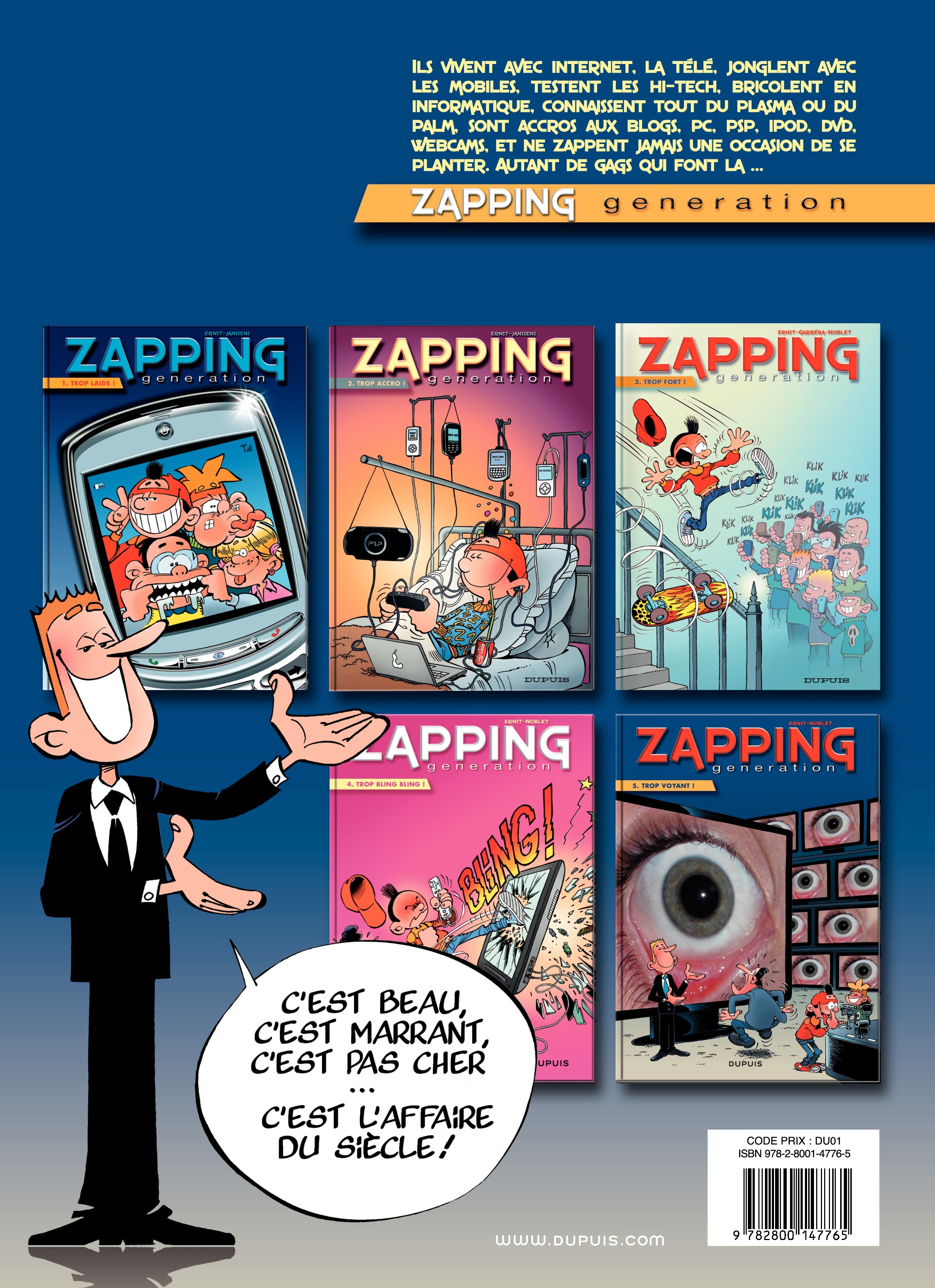 Zapping Generation – Tome 5 – Trop voyant ! - 4eme