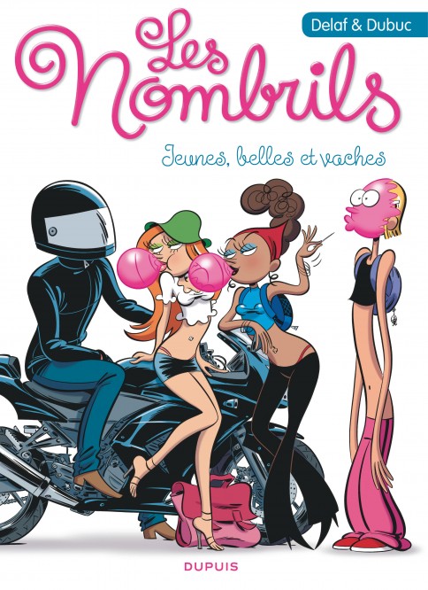 Les Nombrils, l'intégrale – Tome 1 – Jeunes, belles et vaches - couv