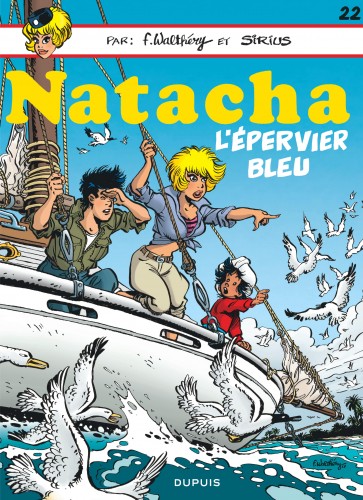 Natacha – Tome 22 – L'Epervier bleu - couv