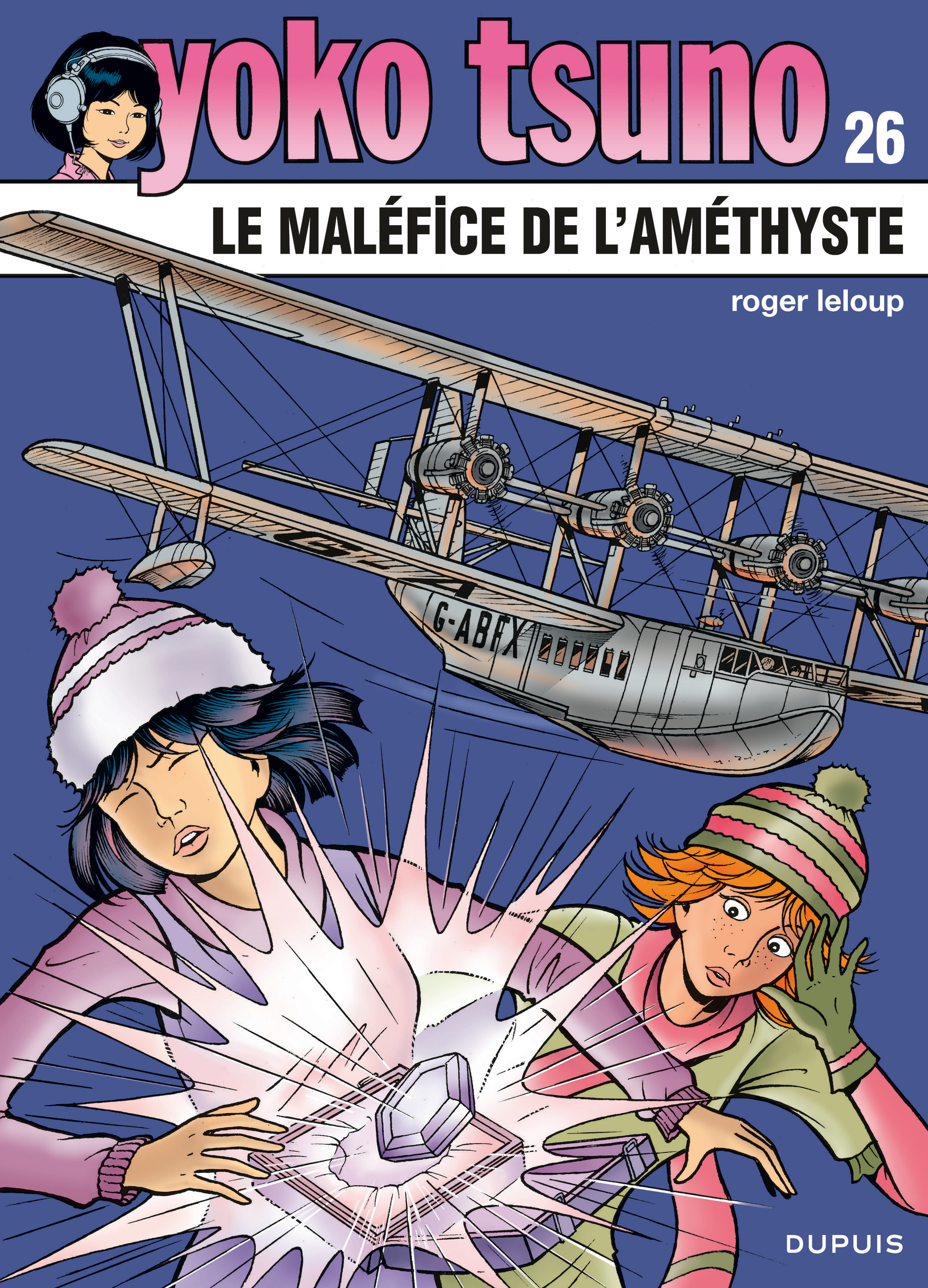 Le maléfice de l'améthyste - couv