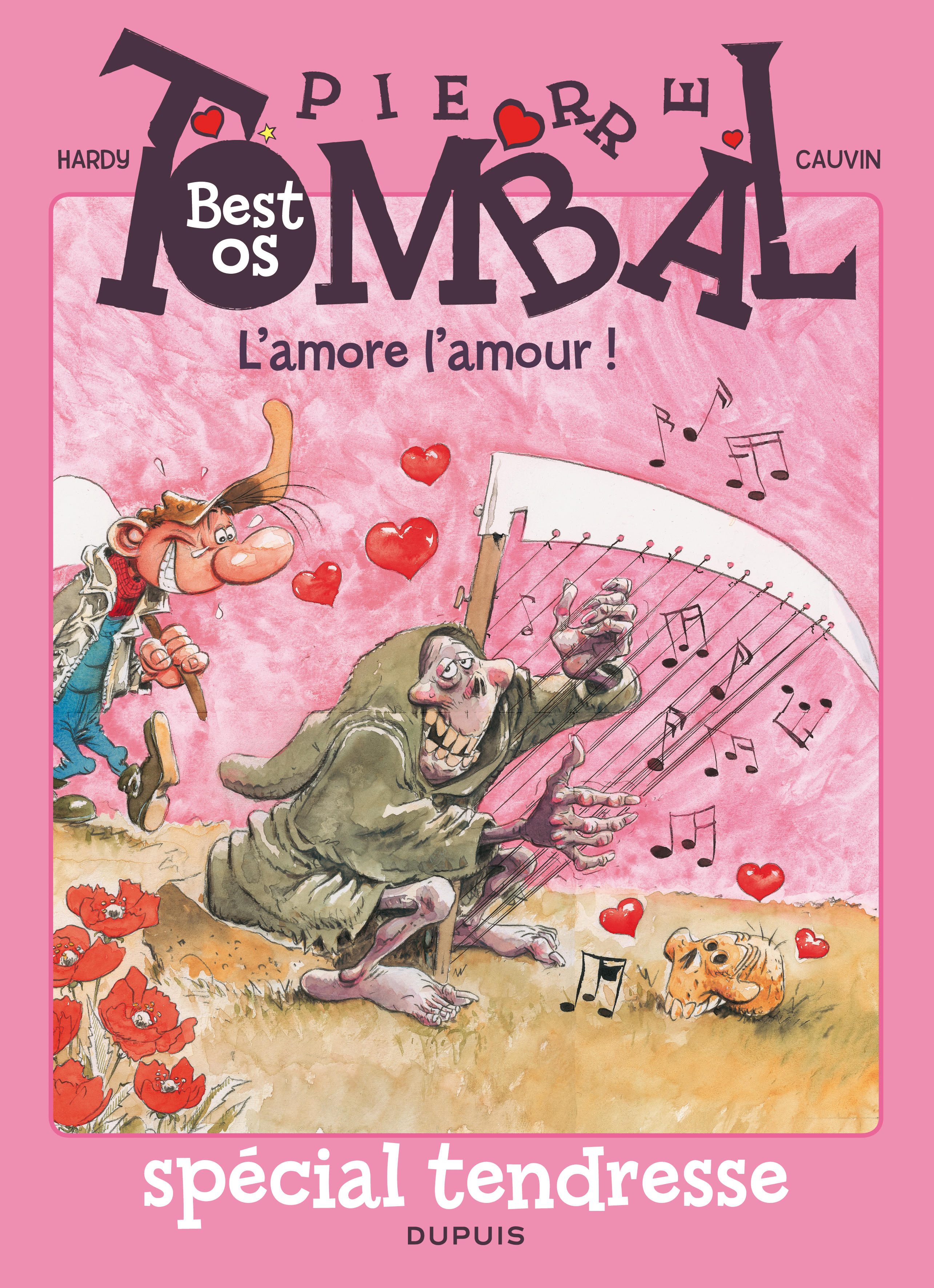 Pierre Tombal - La compil – Tome 1 – L'amore l'amour ! – Best oS spécial tendresse - couv