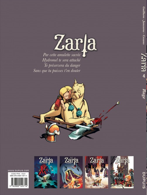 Zarla – Tome 4 – Rage - 4eme