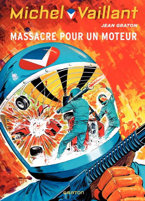 Michel Vaillant – Tome 21 – Massacre pour un moteur - couv