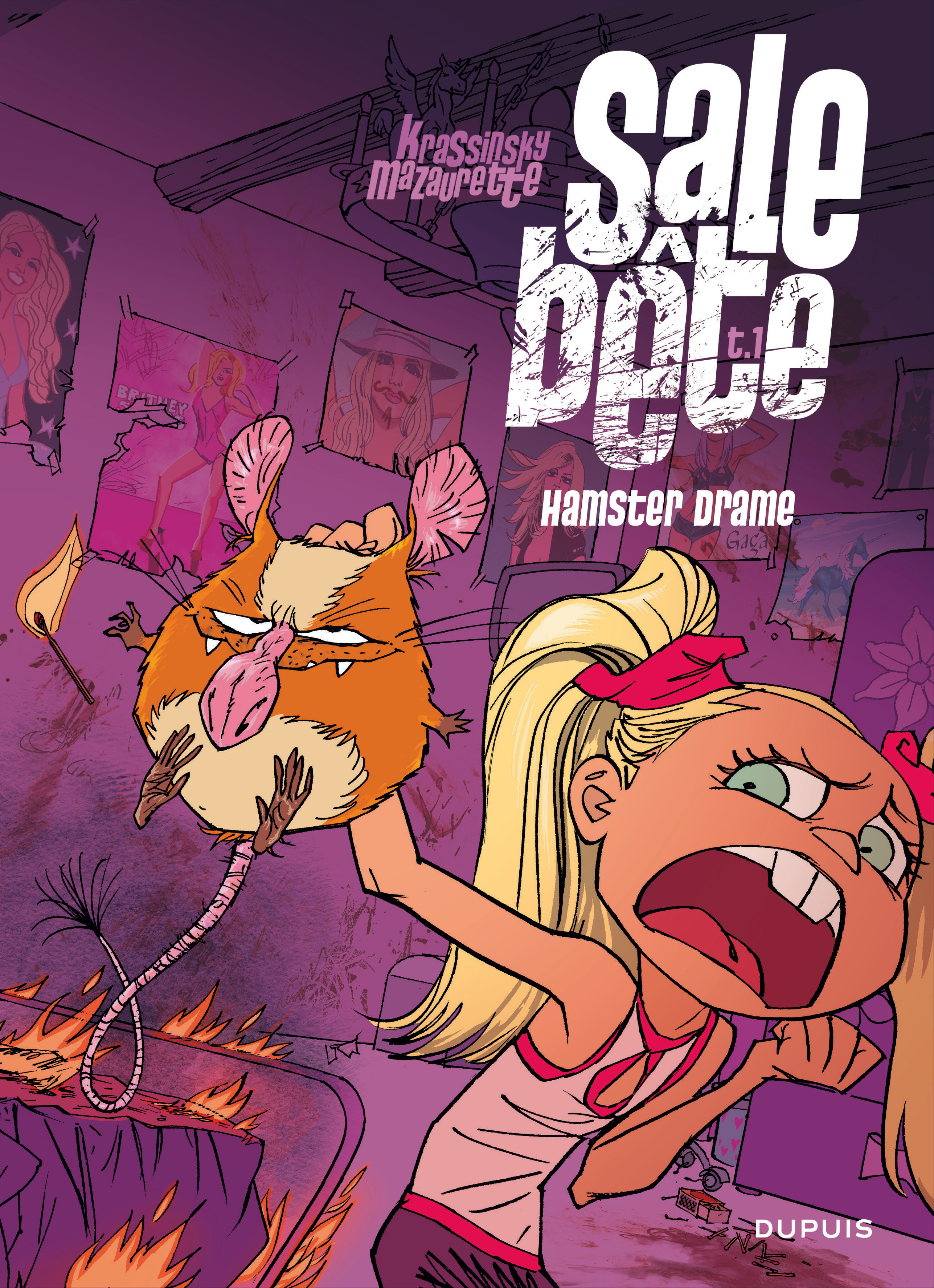 Sale Bête – Tome 1 – Hamster Drame - couv