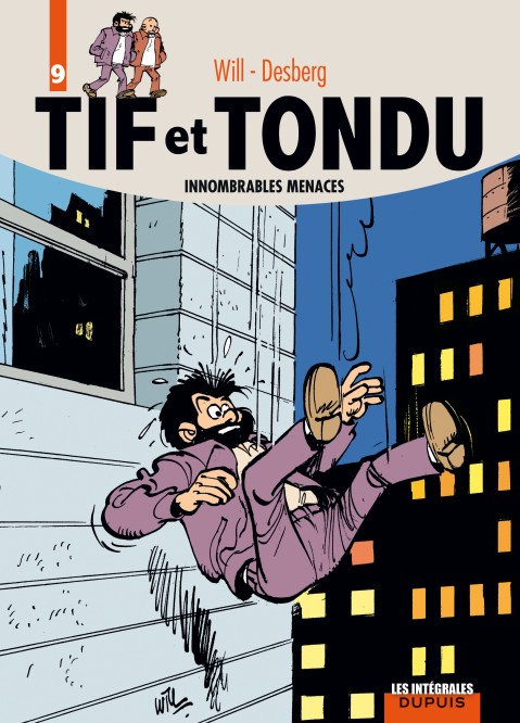 Tif et Tondu - L'intégrale – Tome 9 – Innombrables menaces - couv