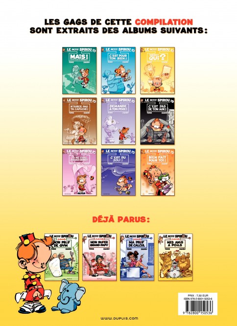 Le Petit Spirou présente... – Tome 4 – Mes amis à poils - 4eme