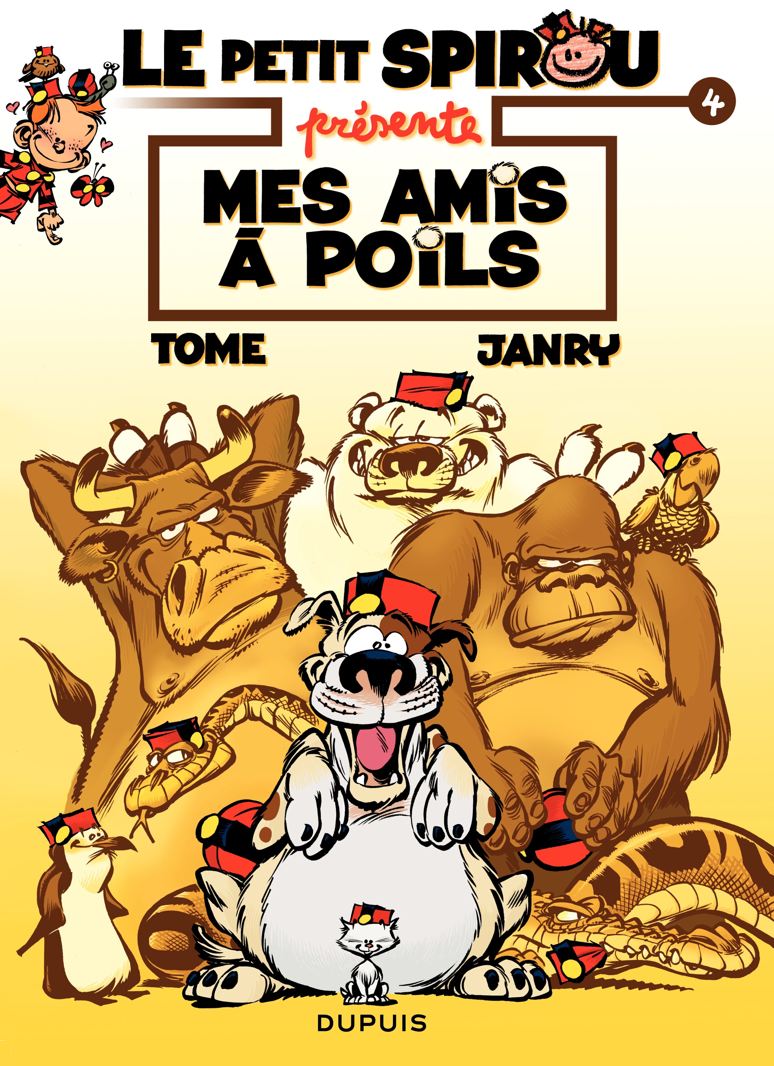 Mes amis à poils - couv