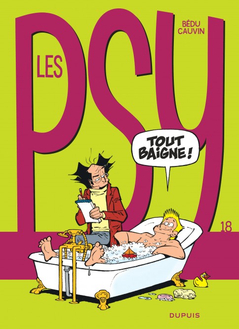 Les Psy – Tome 18 – Tout baigne ! - couv