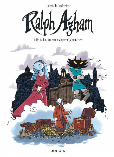 Ralph Azham – Tome 4 – Un caillou enterré n'apprend jamais rien - couv